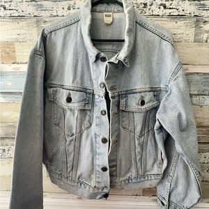 Vintage Levi’s Denim Jacket Extra Light Wash Size Small Nice Vintage Condition